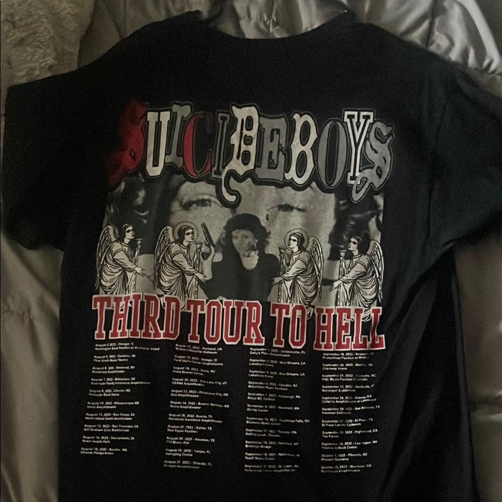 RARE $UICIDEBOY$ 2021 GREY DAY TEE L